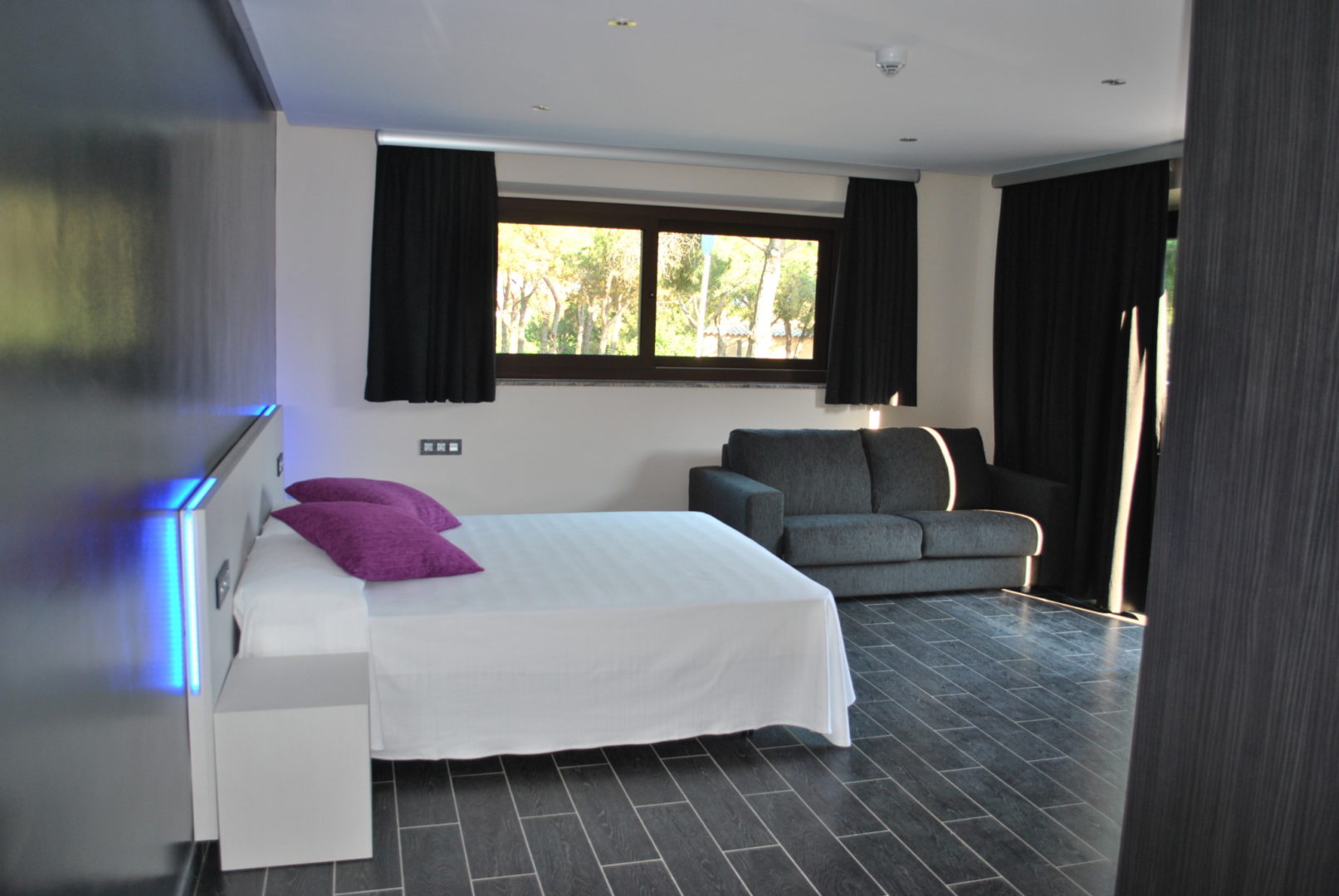 Habitación rural cuádruple superior en Costa Brava
