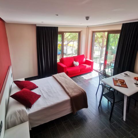 Bedrooms camping in Costa Brava