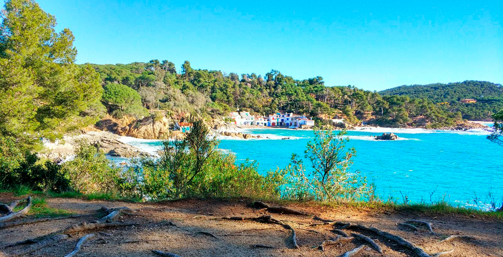 Camping playa en La Costa Brava