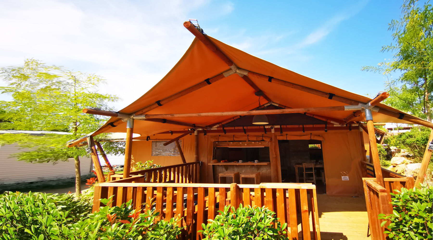 Glamping tienda Safari confort