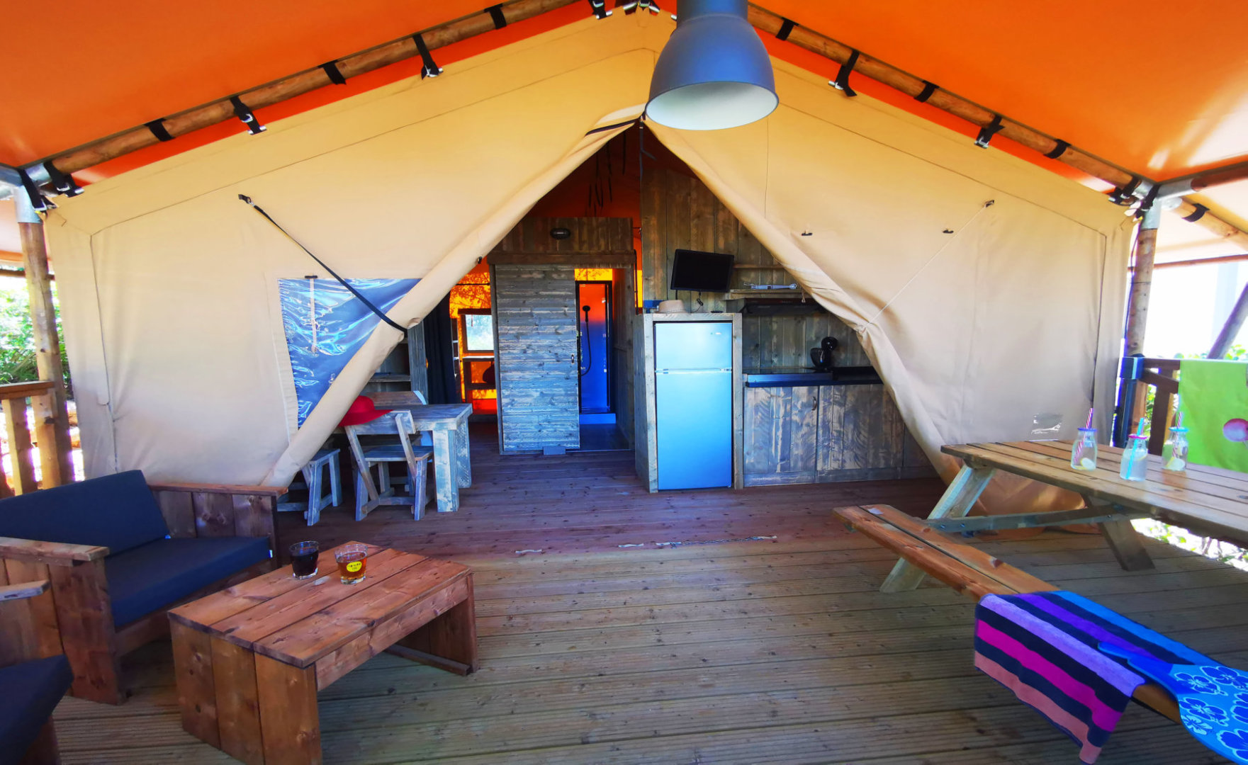 Glamping tienda Safari